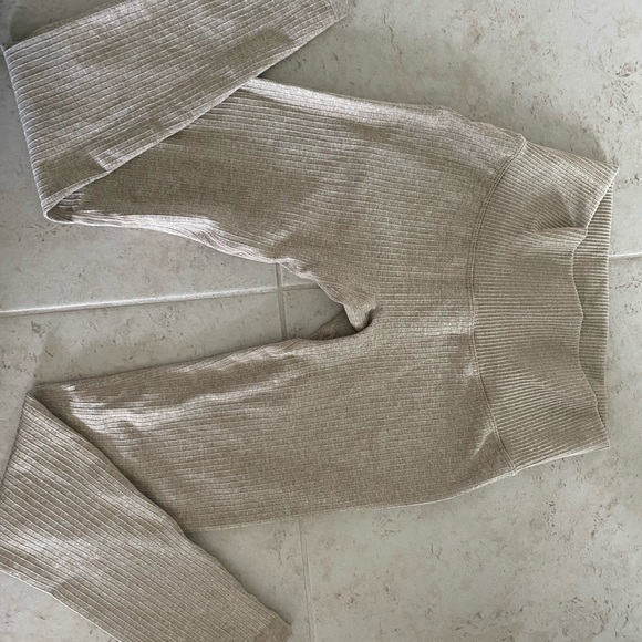 THREE COLORS SET MAYZIA Ribbed Seamless Legging - Picture 14 of 16